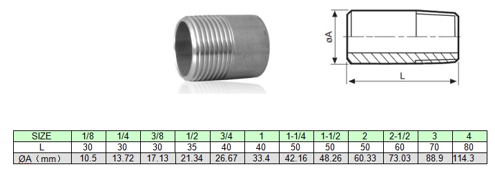 Welding nipple